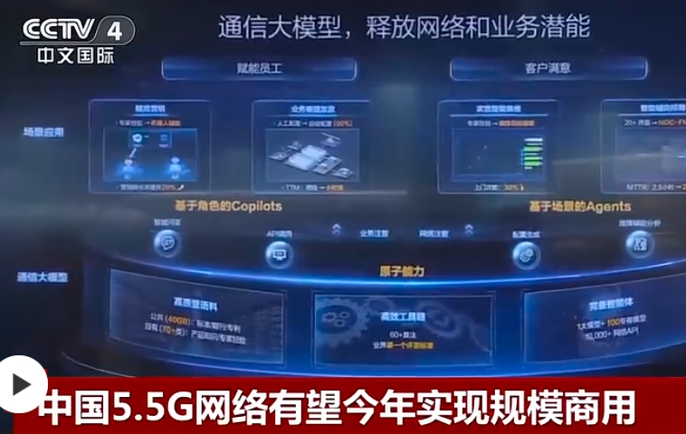 中国5.5G网络有望2024年实现规模商用